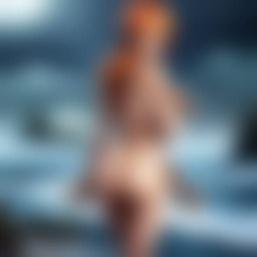 Detailed Matte Painting of Nami from One Piece