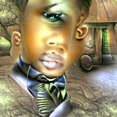 Handsome Young Man Portrait: AI Generated Image