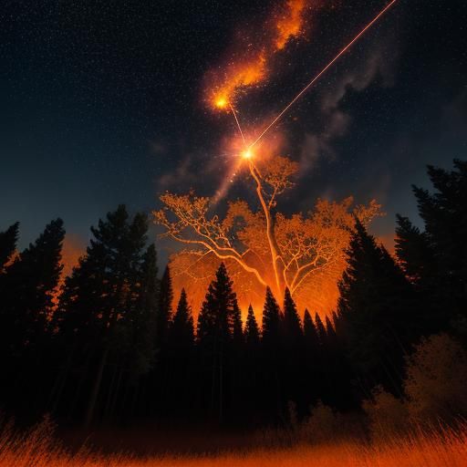 Spectacular Meteoric Fireball Lights Up Night Sky