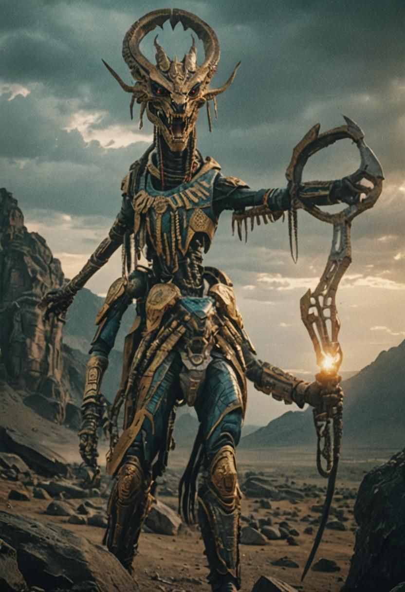 Cinematic Portrait of Paimon: Film Still