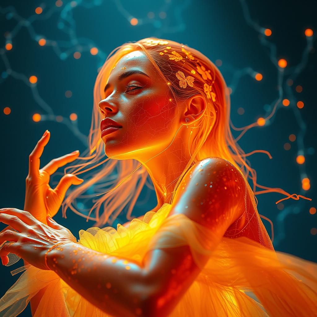 Striated Fractal Superposition in Plasma Flux