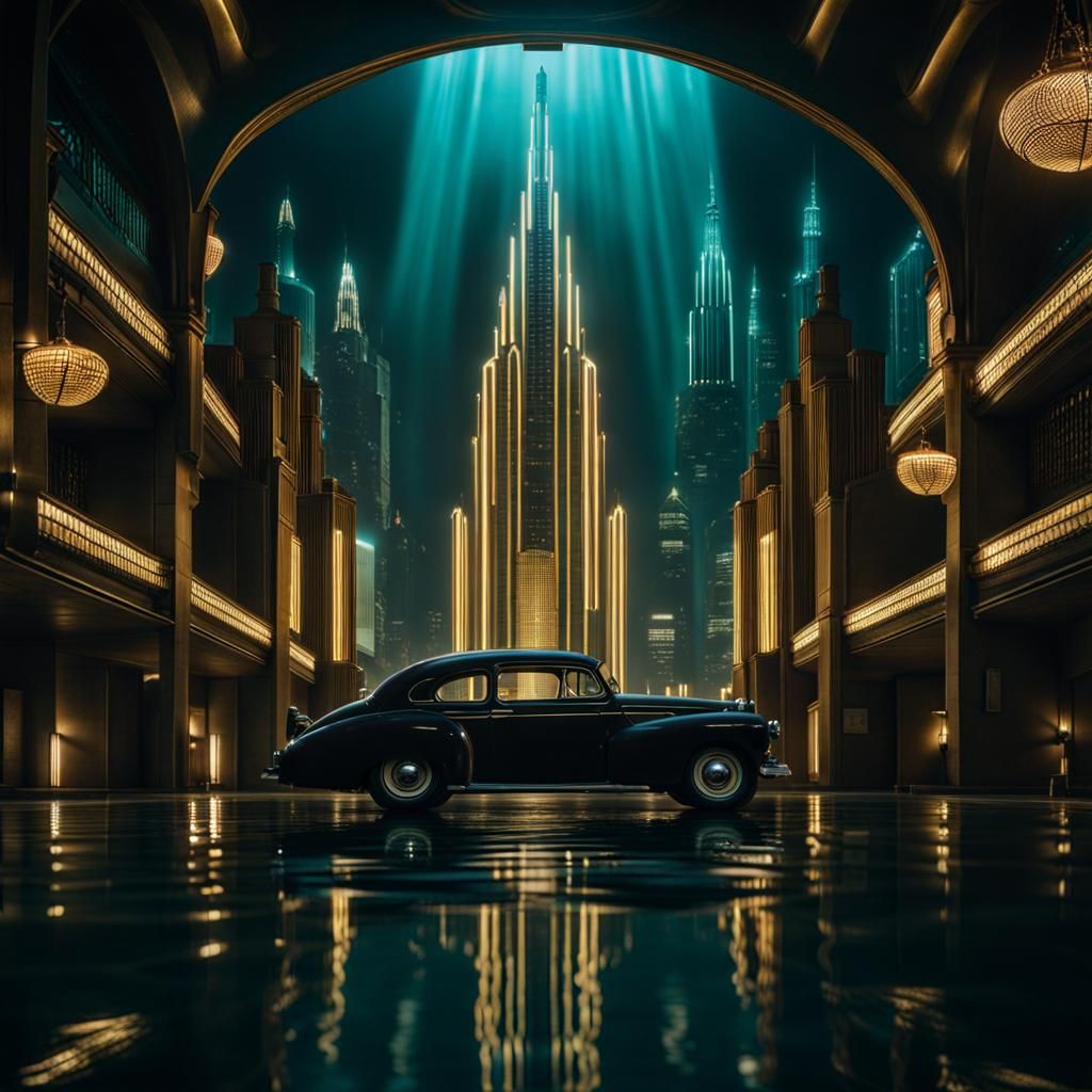 Glamour and Sophistication - Art Deco Style