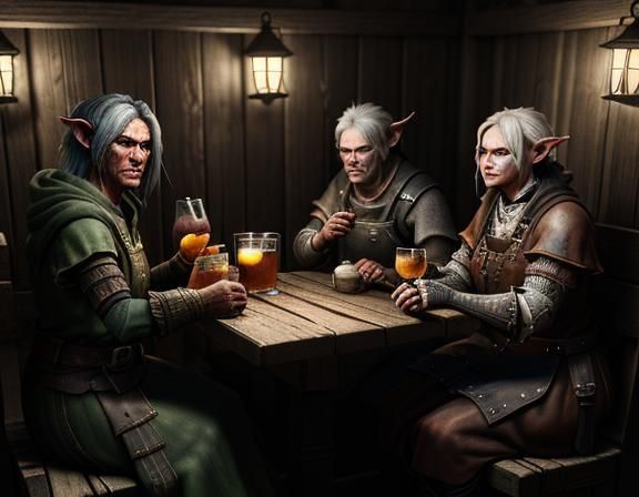 Goblins in a Tavern: 3D Game Cinematic