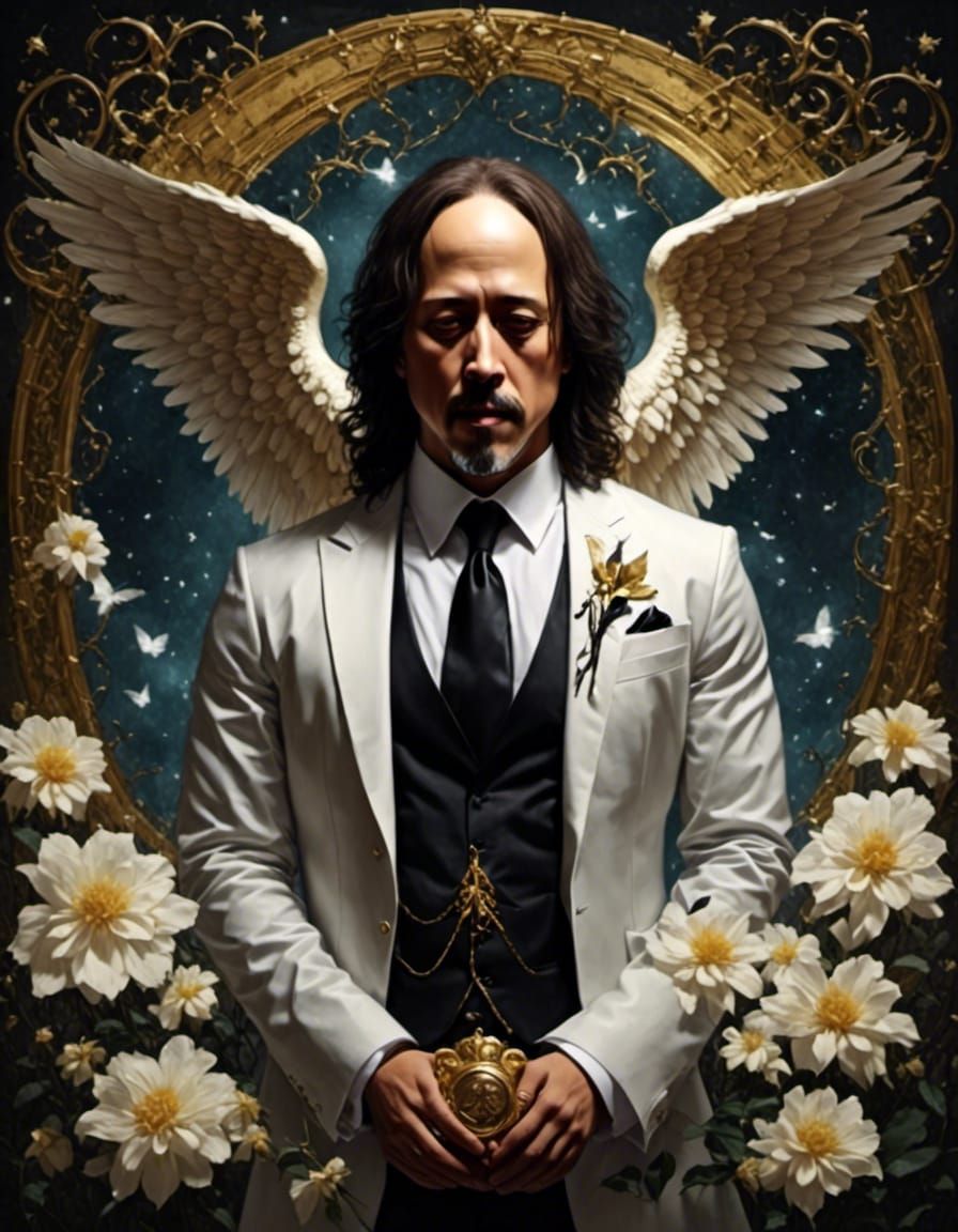 Angel in Cosmic Garden: Anime Key Visual