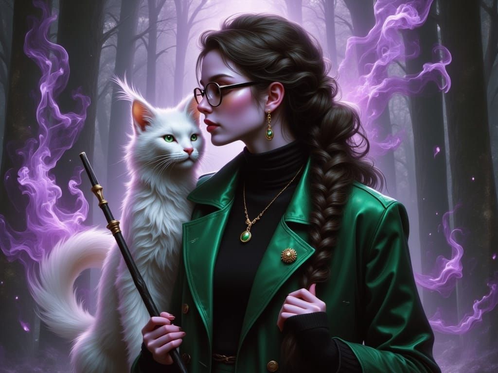 Ethereal Magic in a Dreamy Enchanted Forest