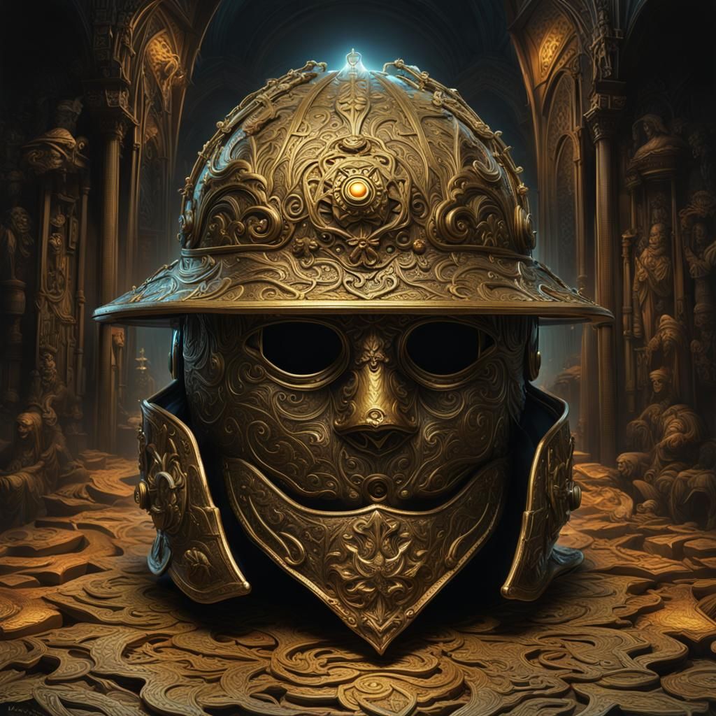 Sandman's Dream Helmet Reflecting River Styx