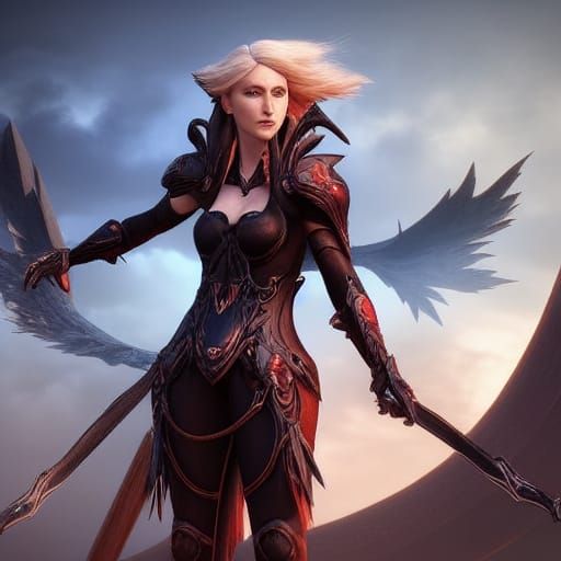 Taarna's Vengeance: A Heavy Metal Inspired Scene