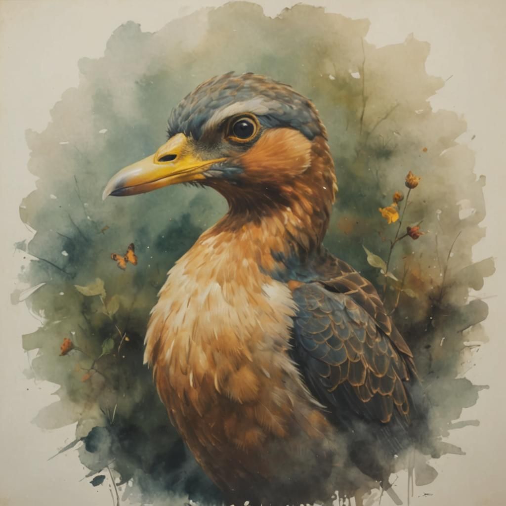 A Duck Portrait