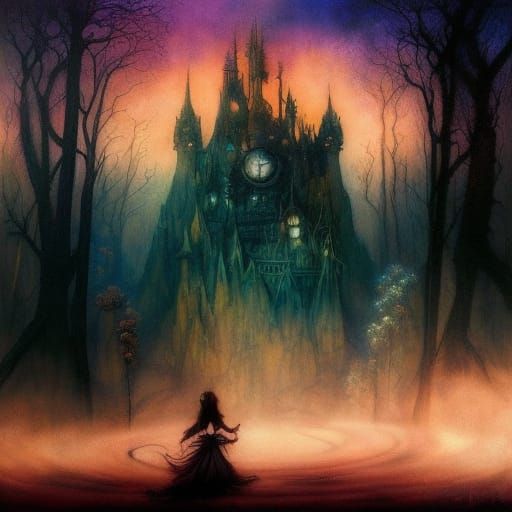 Magical Girl in Post-Apocalyptic Wonderland