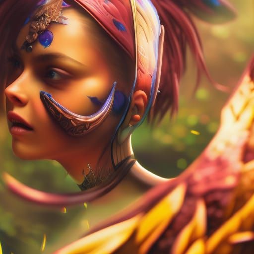 Hyperrealistic Portrait with Dramatic Lighting in Unreal Eng...