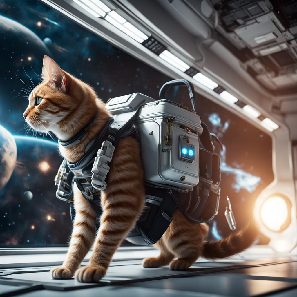 Dr. Whiskers the Wandering First Aid Kitty