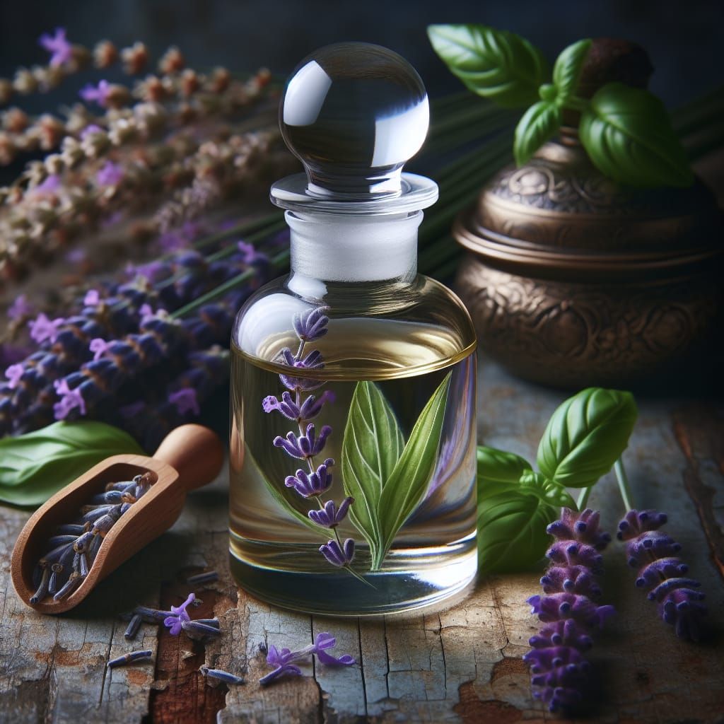 Medieval Hair Serum with Lavender and Ylang Ylang
