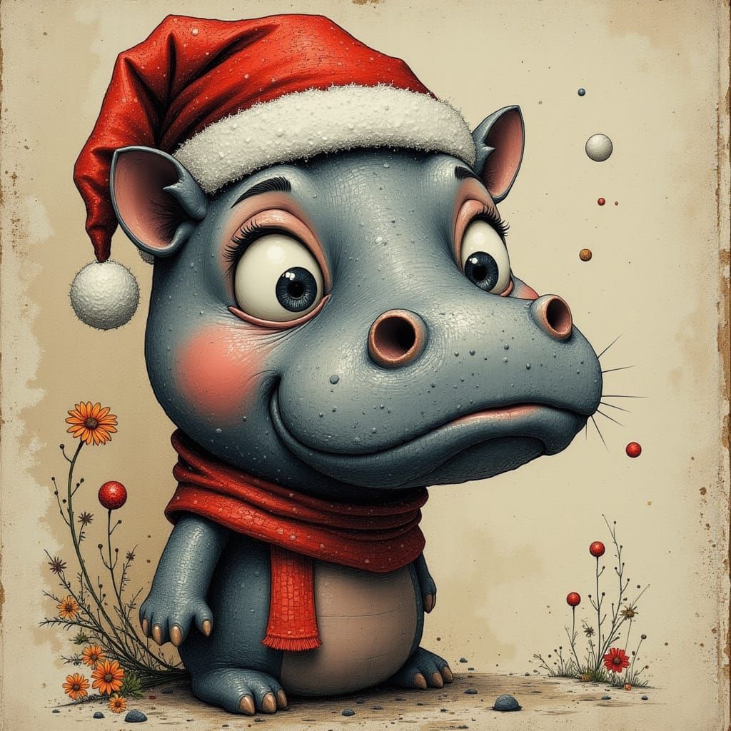Hippopotamus for Christmas: A Whimsical Holiday Wish