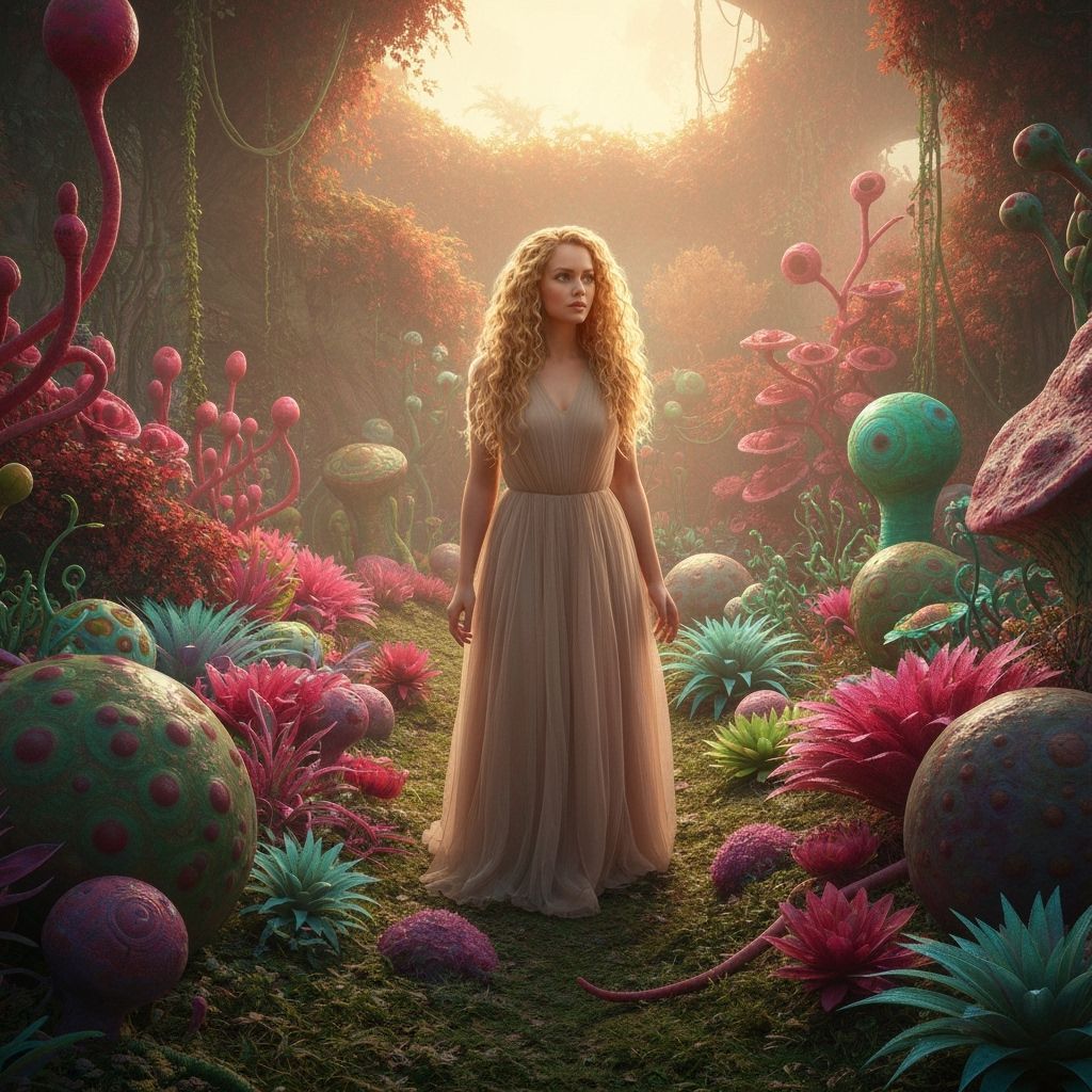 Celestial Garden Tender in Dreamy Style