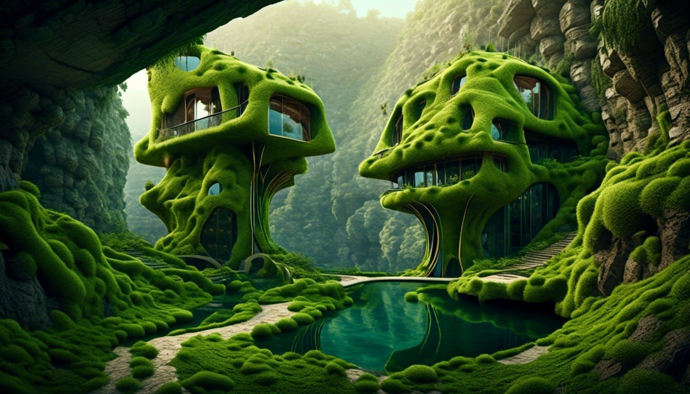 Robyn's Moss-Covered House (Study #2)