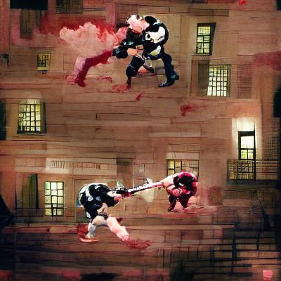 Daredevil vs Punisher: Intense Comic Book Battle