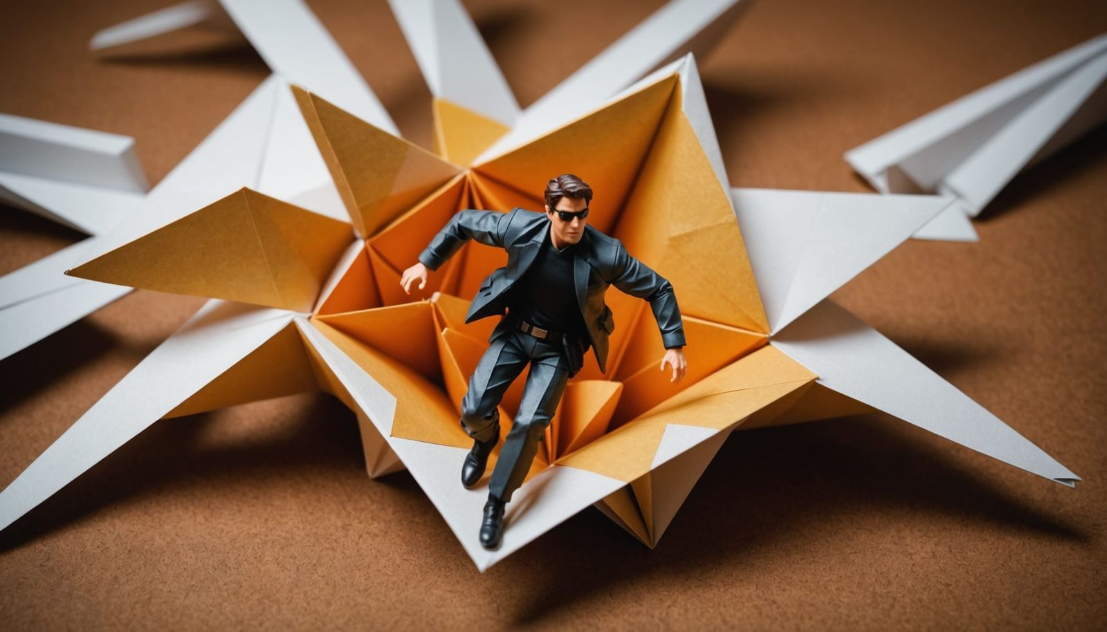 Origami Papercraft in 8K Resolution