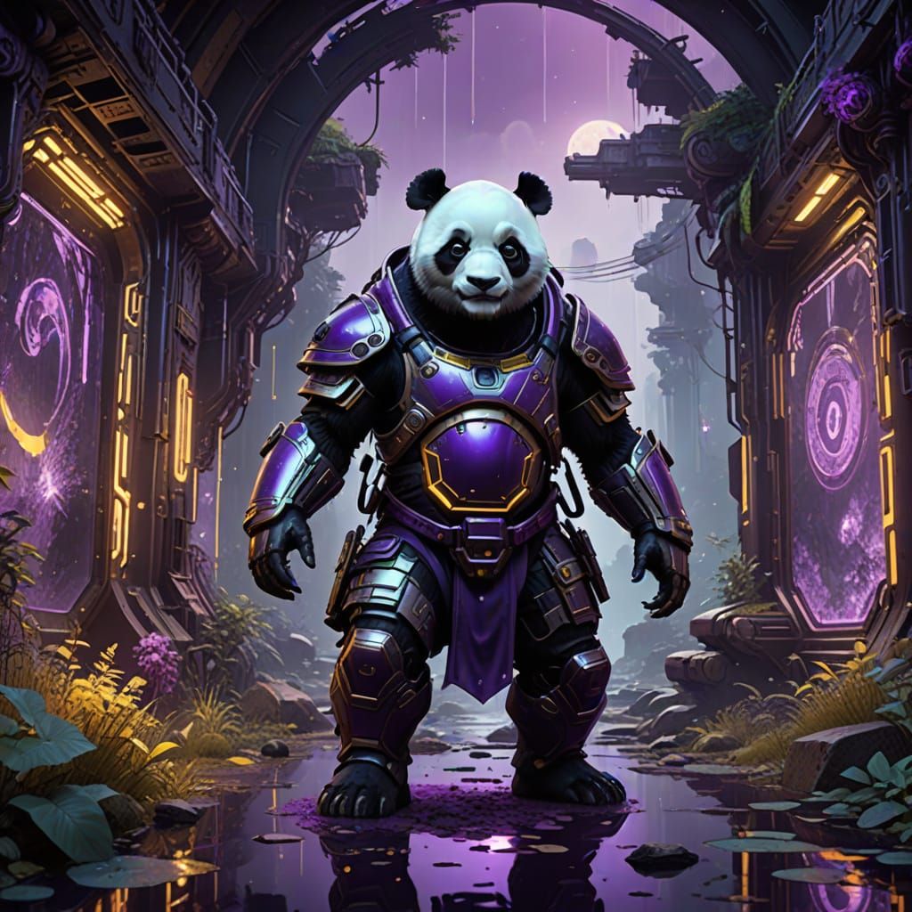 Panda Pro Koks Sci-Fi Masterpiece