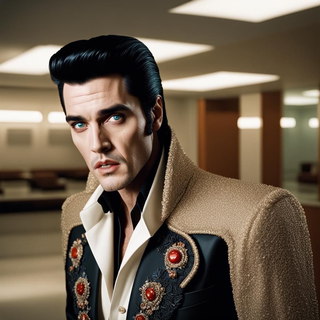 Extraterrestrial Immortal Elvis Vampire Presley