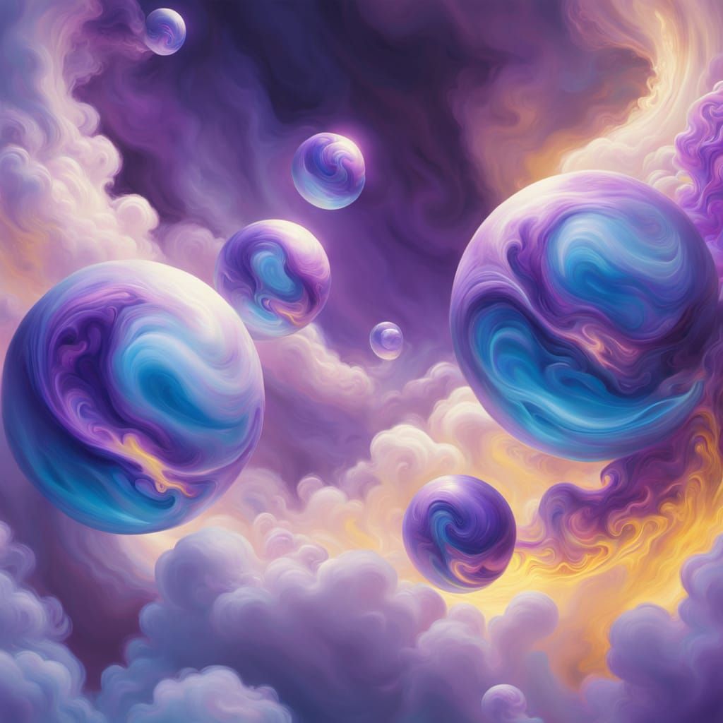 Surreal Figure in Dreamlike Oil Painting