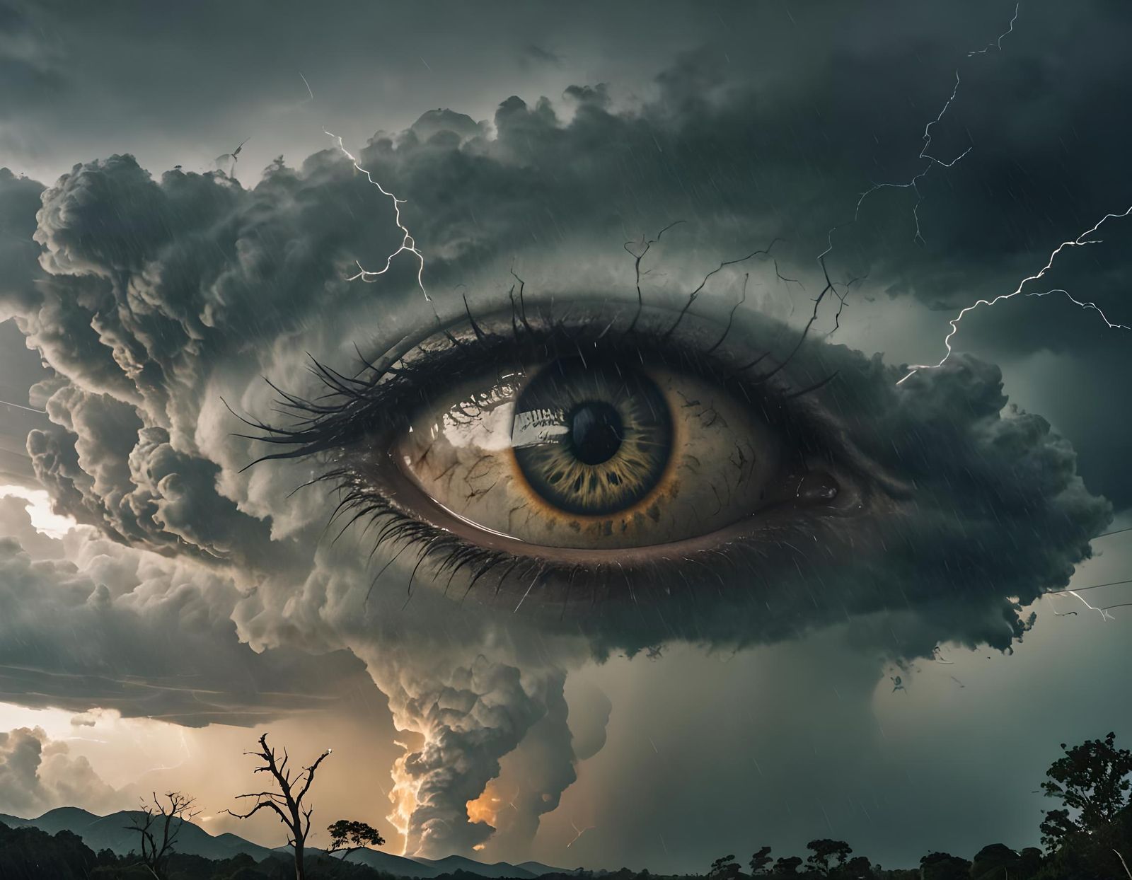 Dramatic Cinematic Eye of the Storm