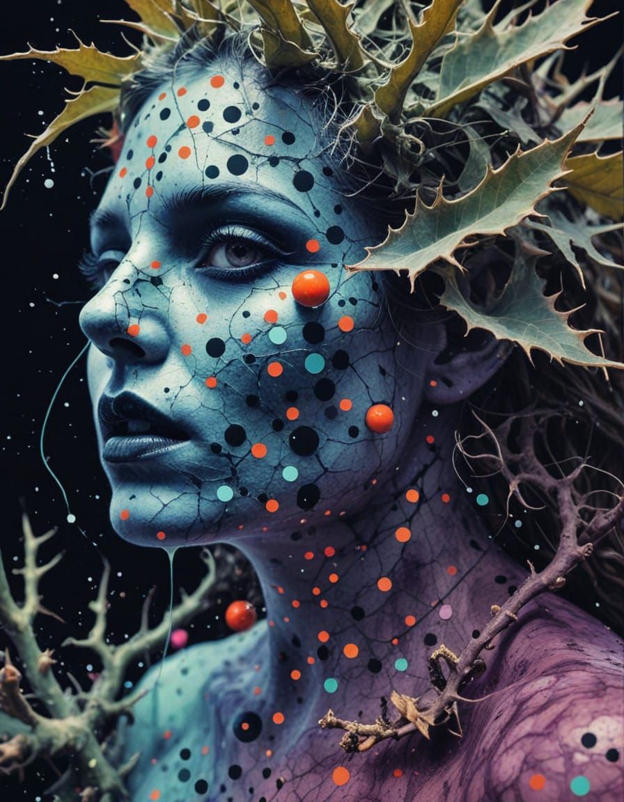 Surrealistic Odyssey in Nihiluxe Style with Retrochromatic V...