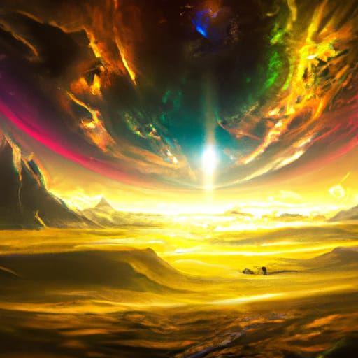 Epic Cinematic Painting: The Meaning of Life