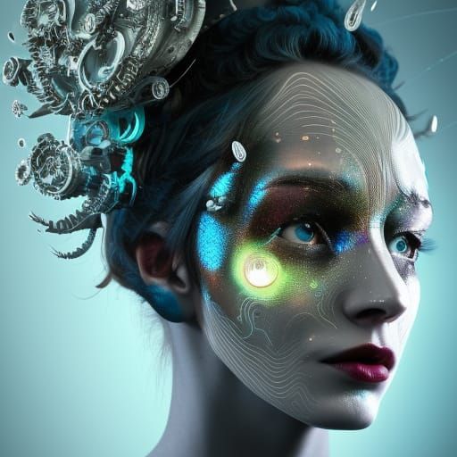 Clockpunk lady