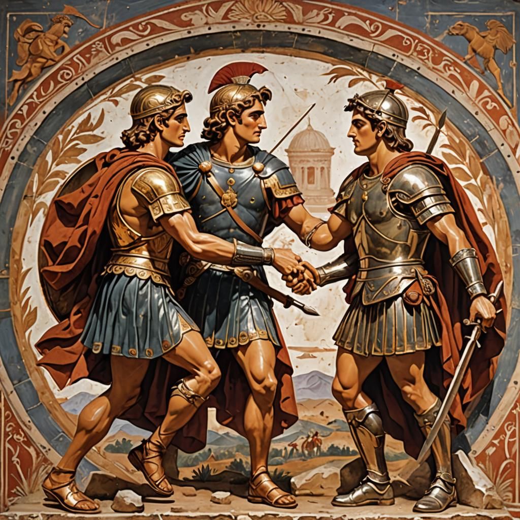 Alexander and Hephaestion: Strategy in Greek Pottery Style