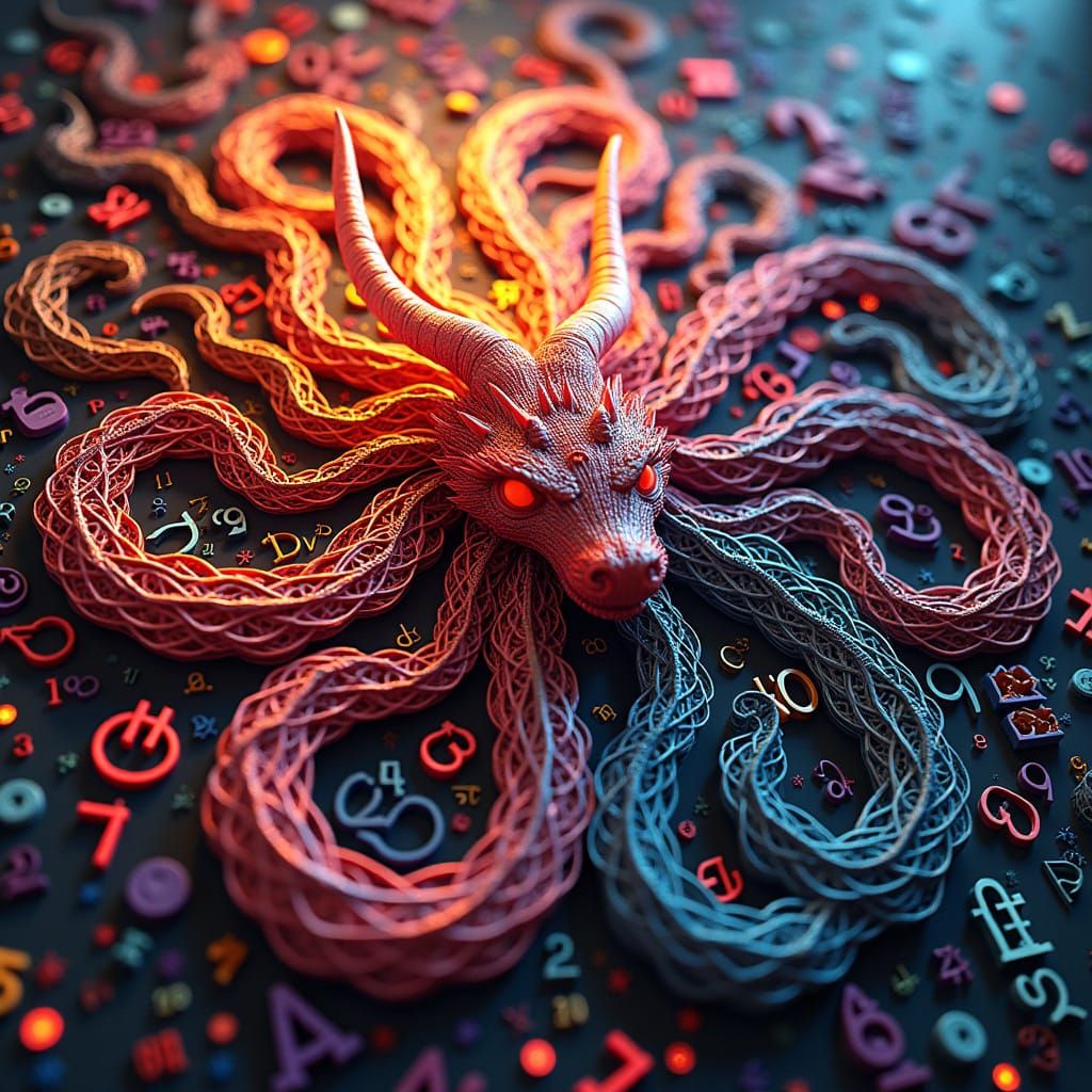 Vibrant Quilled Mathematics with Infernal Calculations