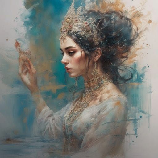 AI Generated Image of a Princess