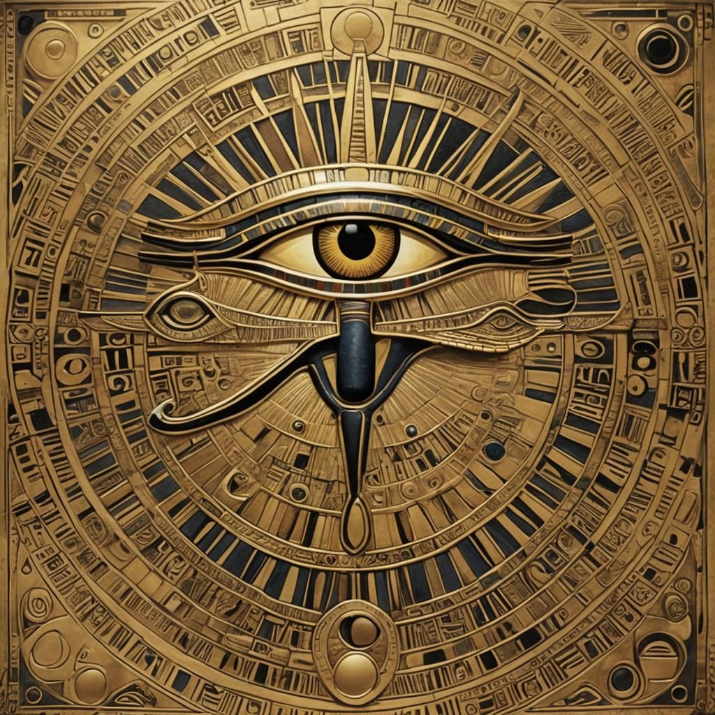 Eye of Ra: Ancient Sun God Symbol