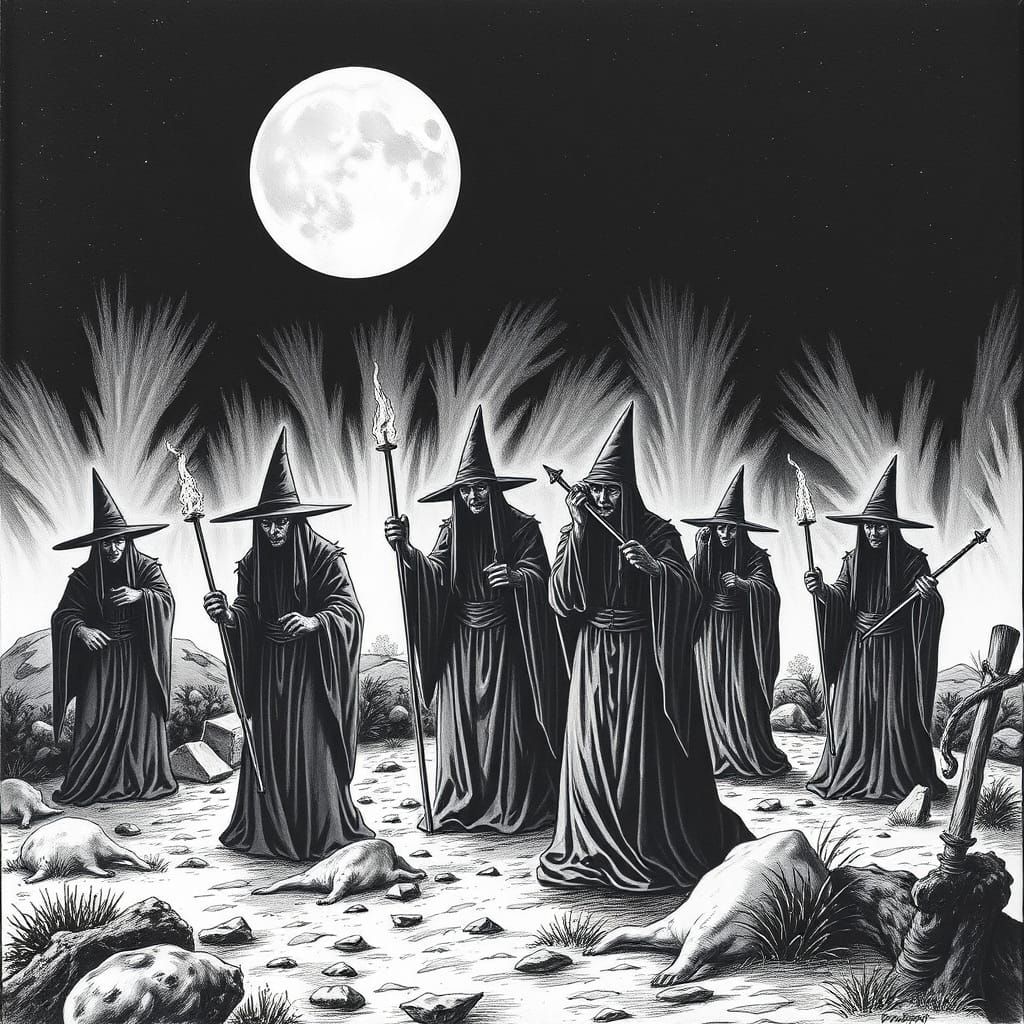 Witches at a Black Mass