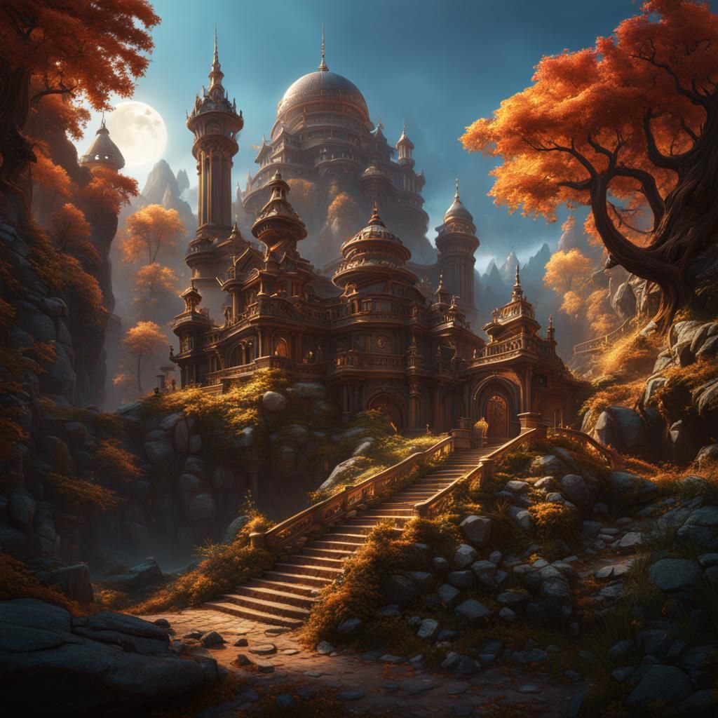 Fantastical Winner of Daily Challenge in Matte Painting