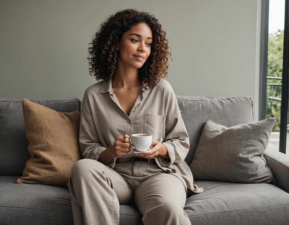 Relaxing Sunday Morning Coffee