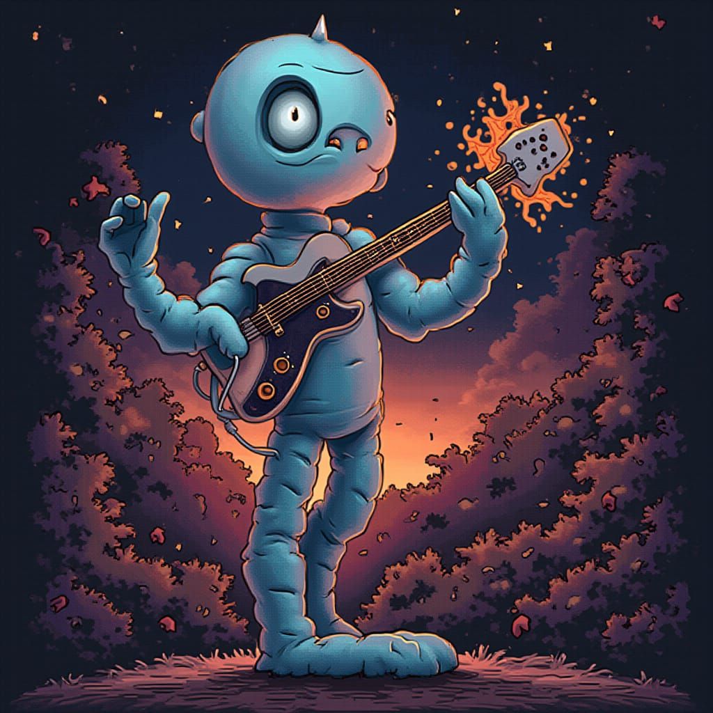 Abstract AI Image of Flux Concept