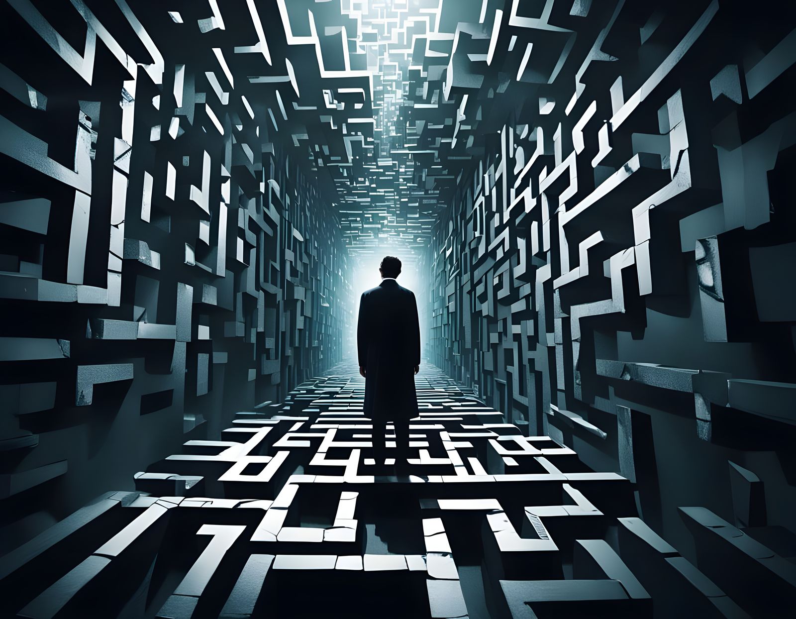 Trapped in a Labyrinth of Shattered Reality