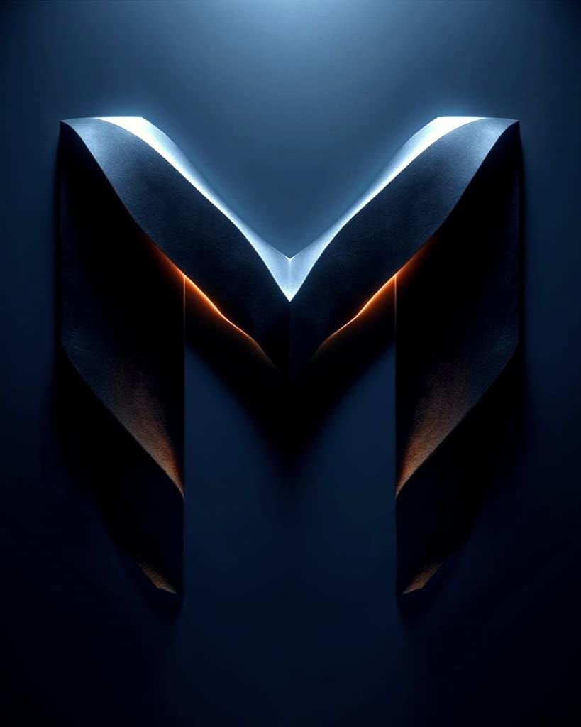 Dark and Detailed Flux Abstract Art