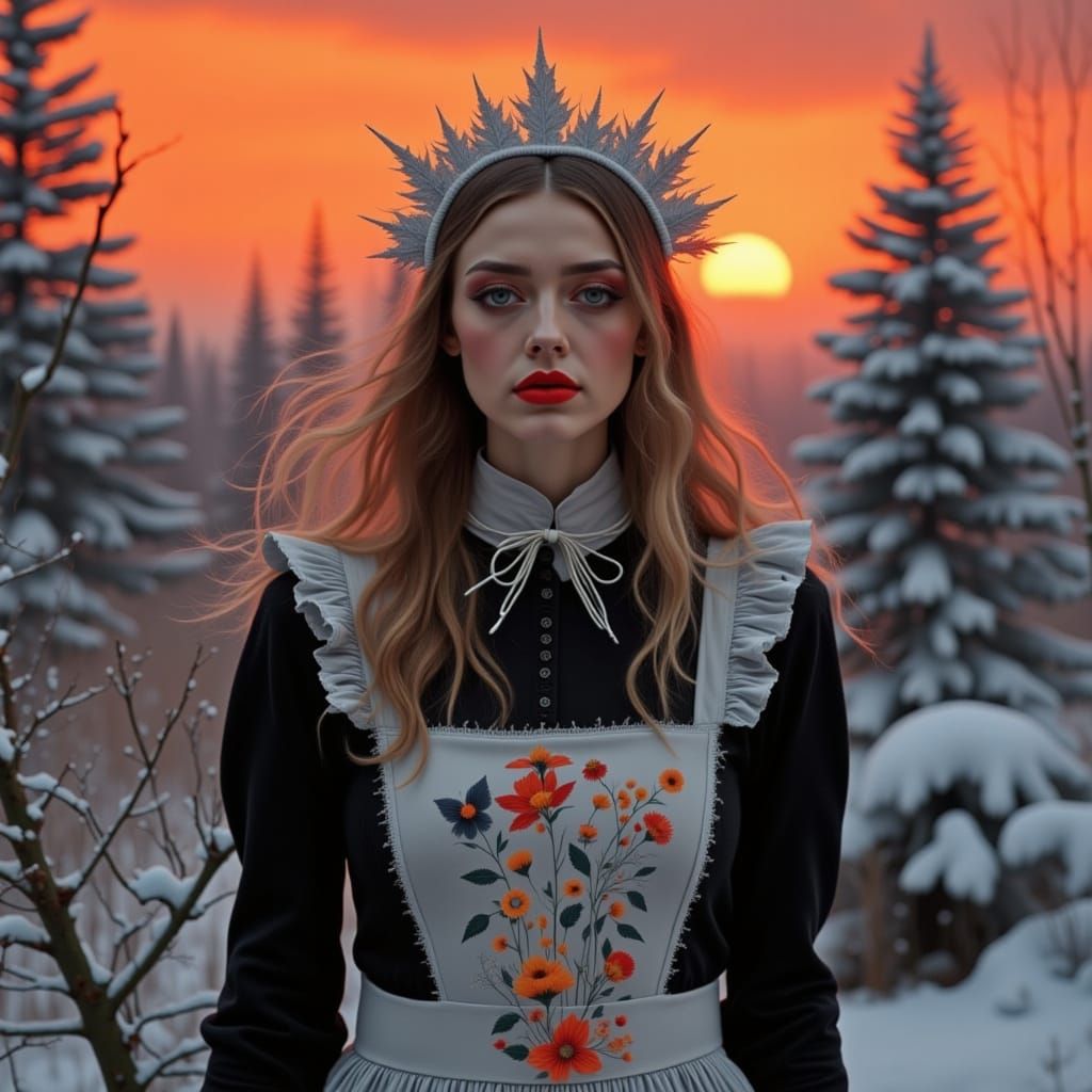 <lora:Grim Flowers:1.0>  <lora:Patchwork Flux:1.0>