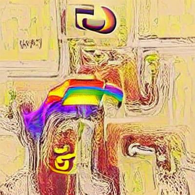 Rainbow Flag Symbolizing LGBTQ+ Pride