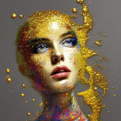 oil paint acrylic resin