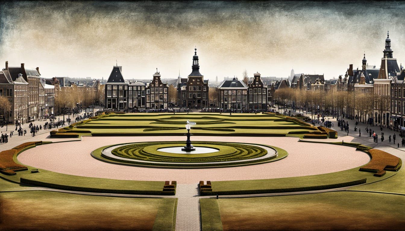Dreamy Whimsy Art of Amsterdam's Museumplein