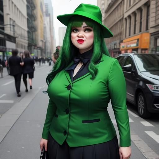 Cute Green Goblin Mobsters: A Fantasy Gang