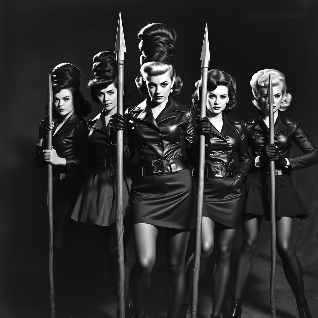 1950s Vampire Slayers in Film Noir Style