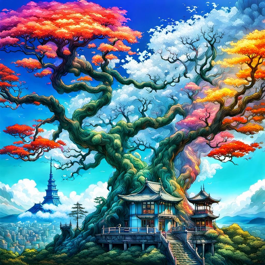 Twin Goddesses Fight: Studio Ghibli meets Madhouse in HDR