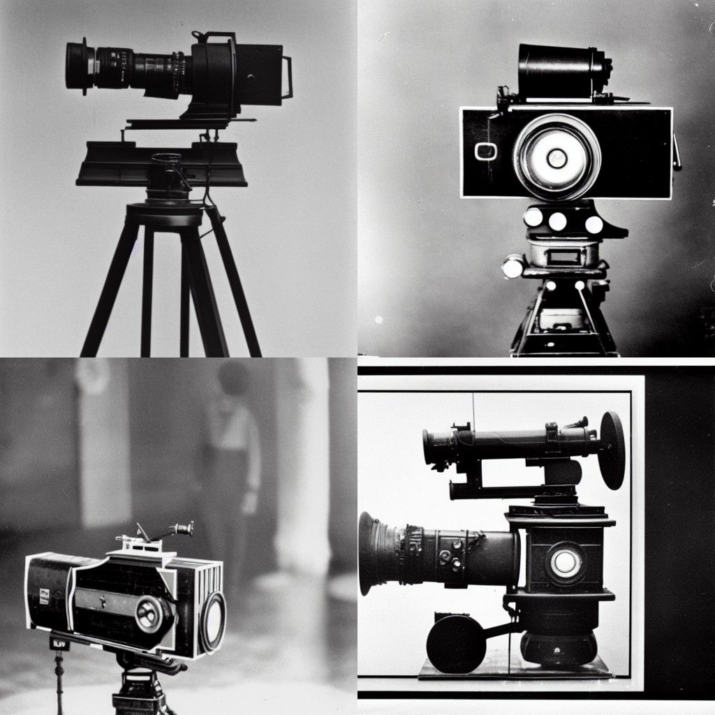 Vintage Movie Camera from 1923