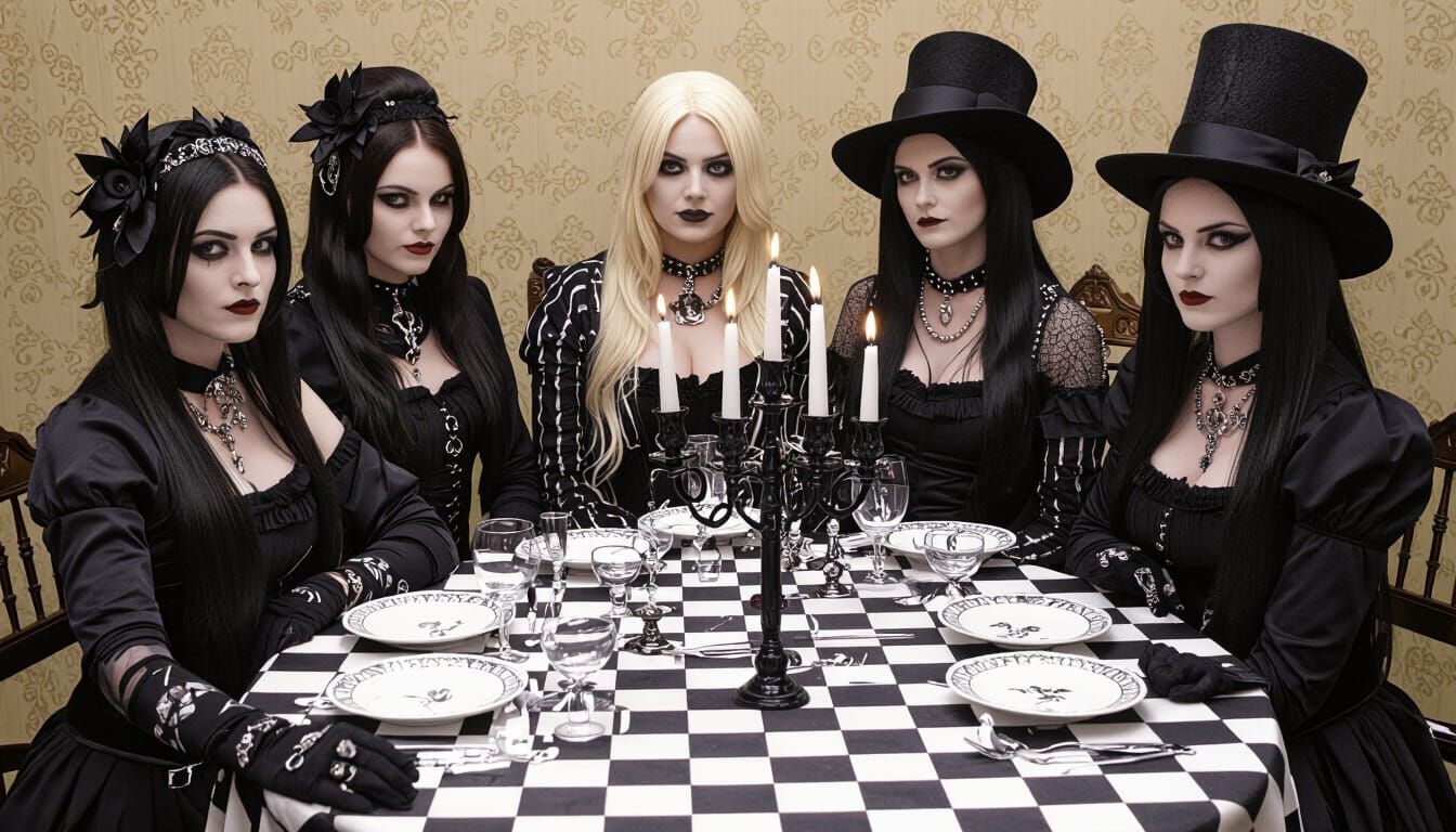 GIMME GIMME GIMME GOTH GIRLS, GIMME GOTH GIRLS, GLORIOUSLY G...