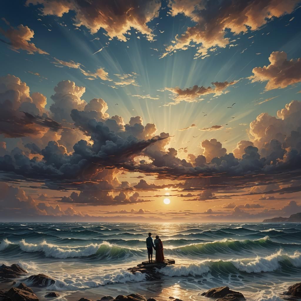 Fantastical Sea Whispers: Fantasy Concept Art