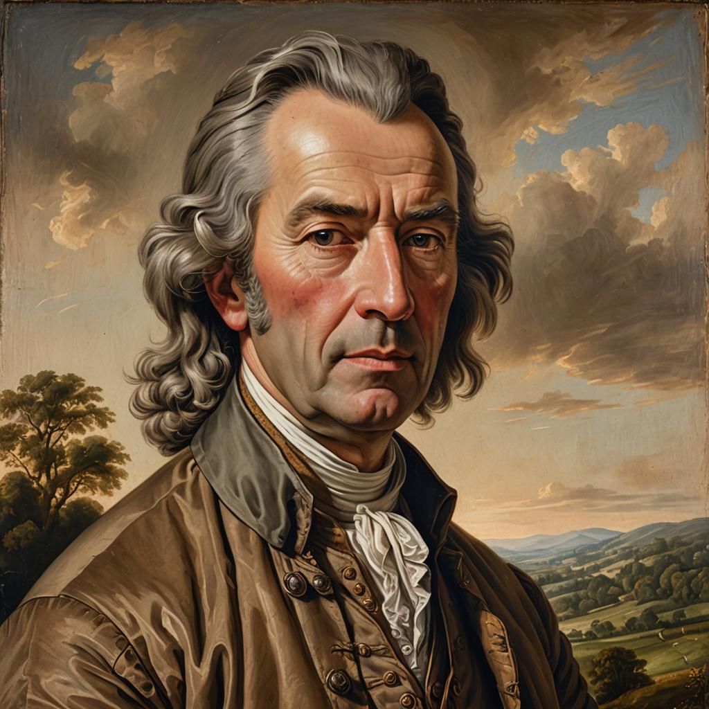 18th Century Portrait of James Agar in Oil