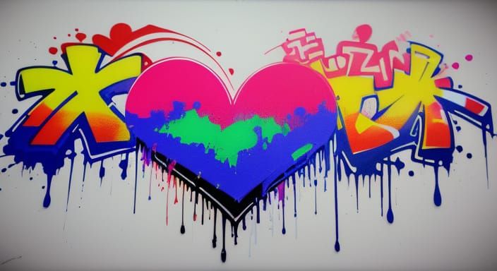 Urban Graffiti Art: Nurse and the Heart of the Hospital